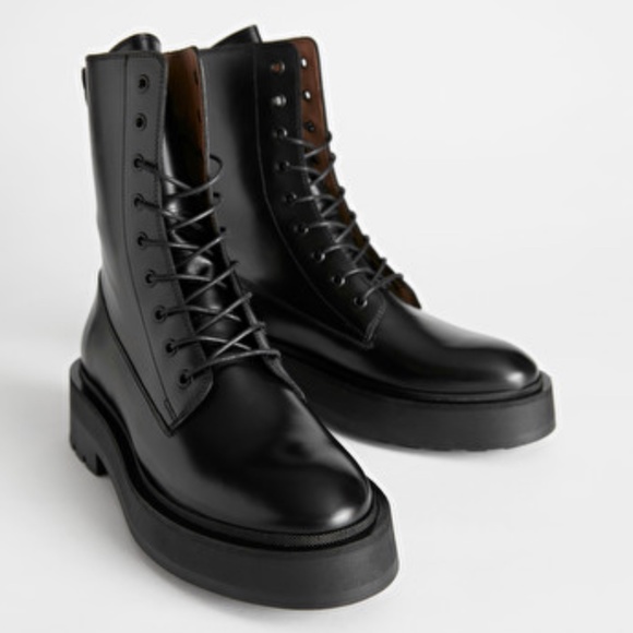 & Other Stories Shoes - Chunky Platform Boots - & Other Stories